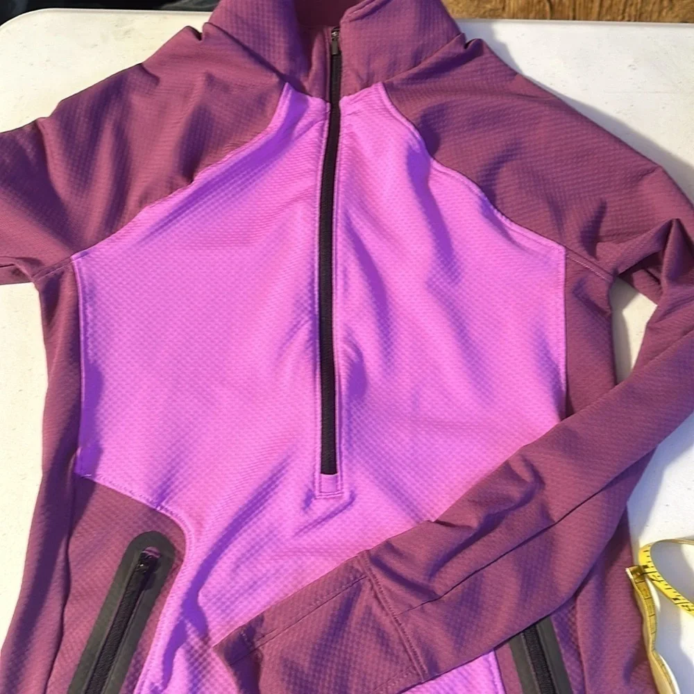 Under Armor Coldgear Reactor Athleisure Matching Purple Maroon Tracksuit